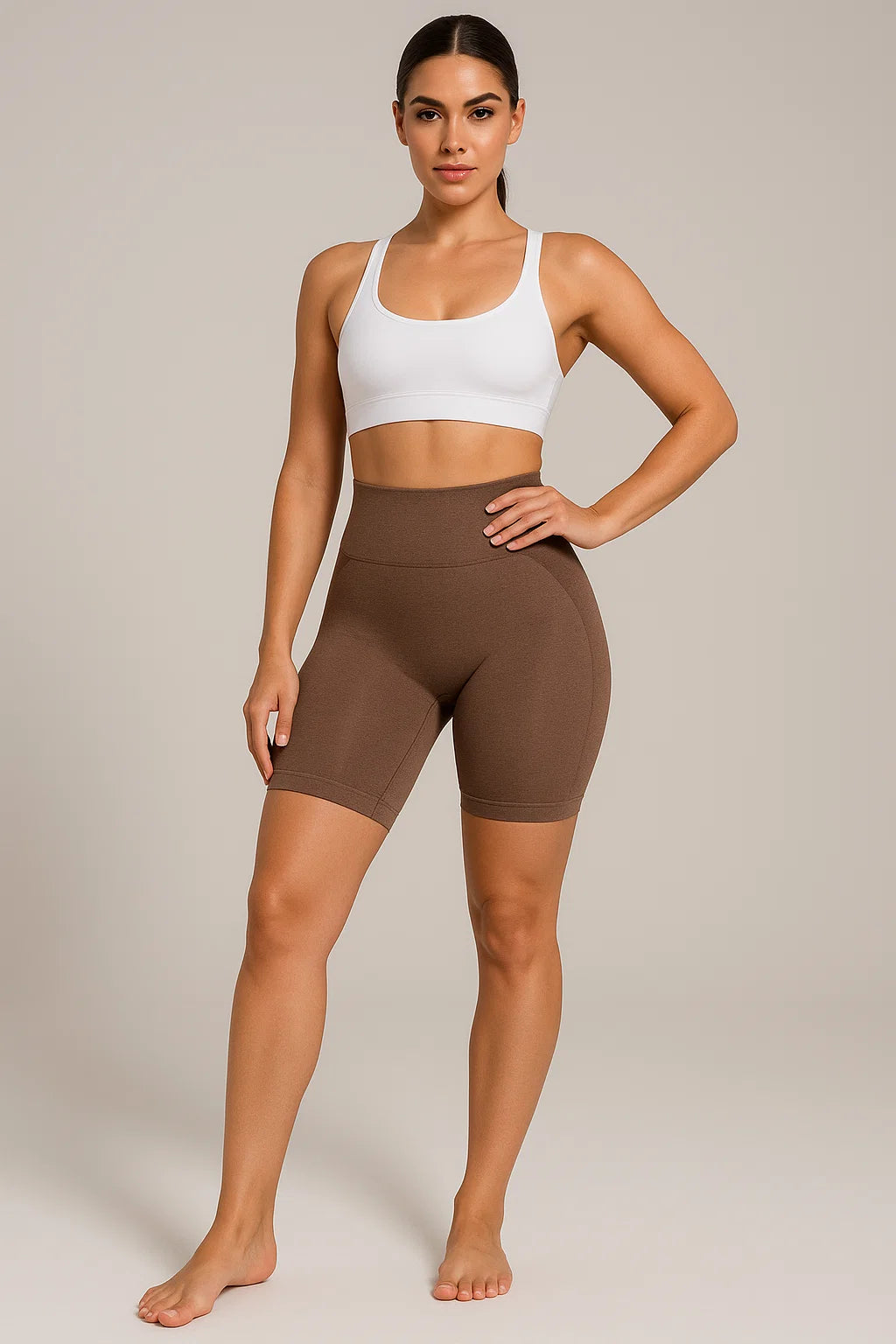 Sysy Peach Lift Yoga Shorts